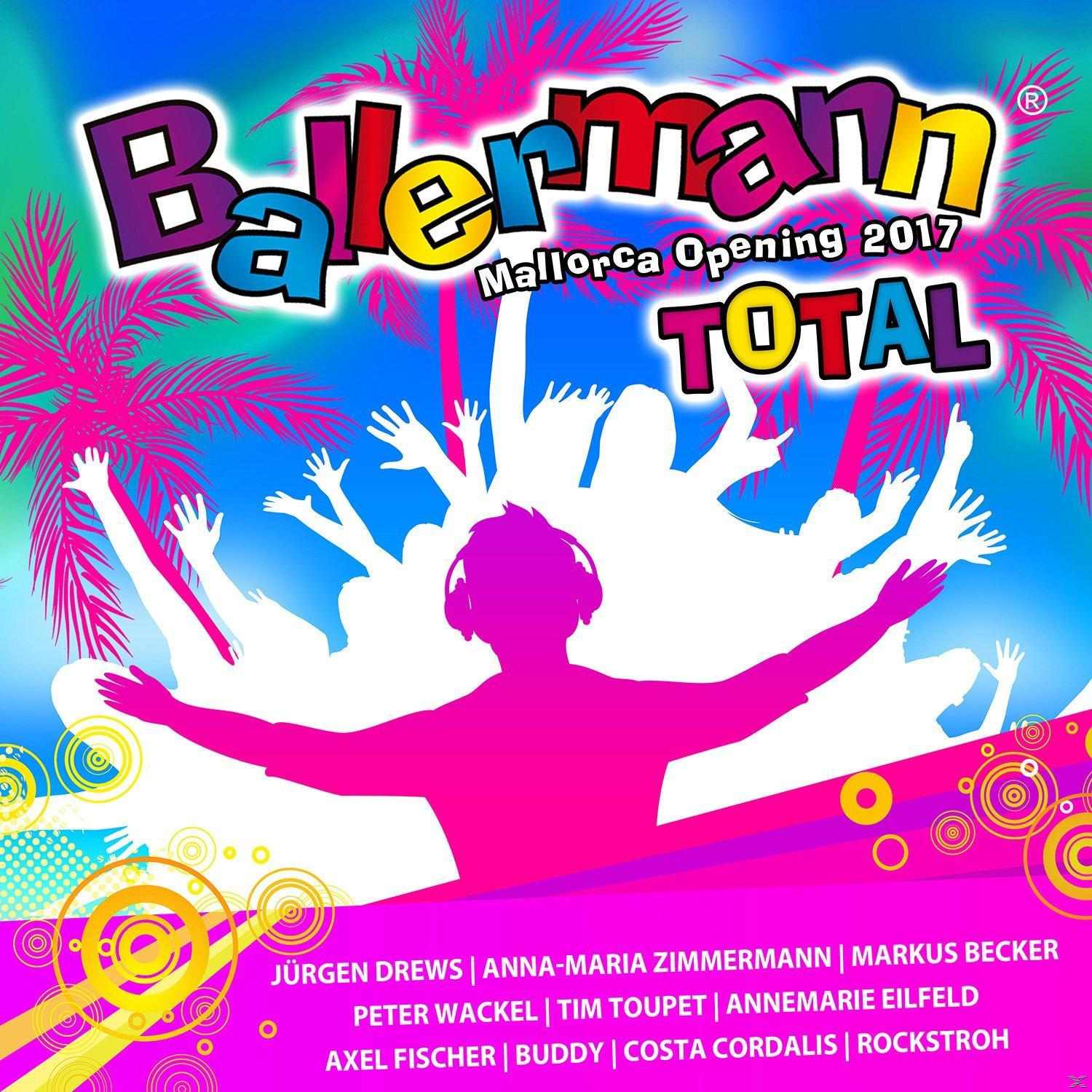 VARIOUS - Ballermann Total-Mallorca Opening 2017  - (CD)