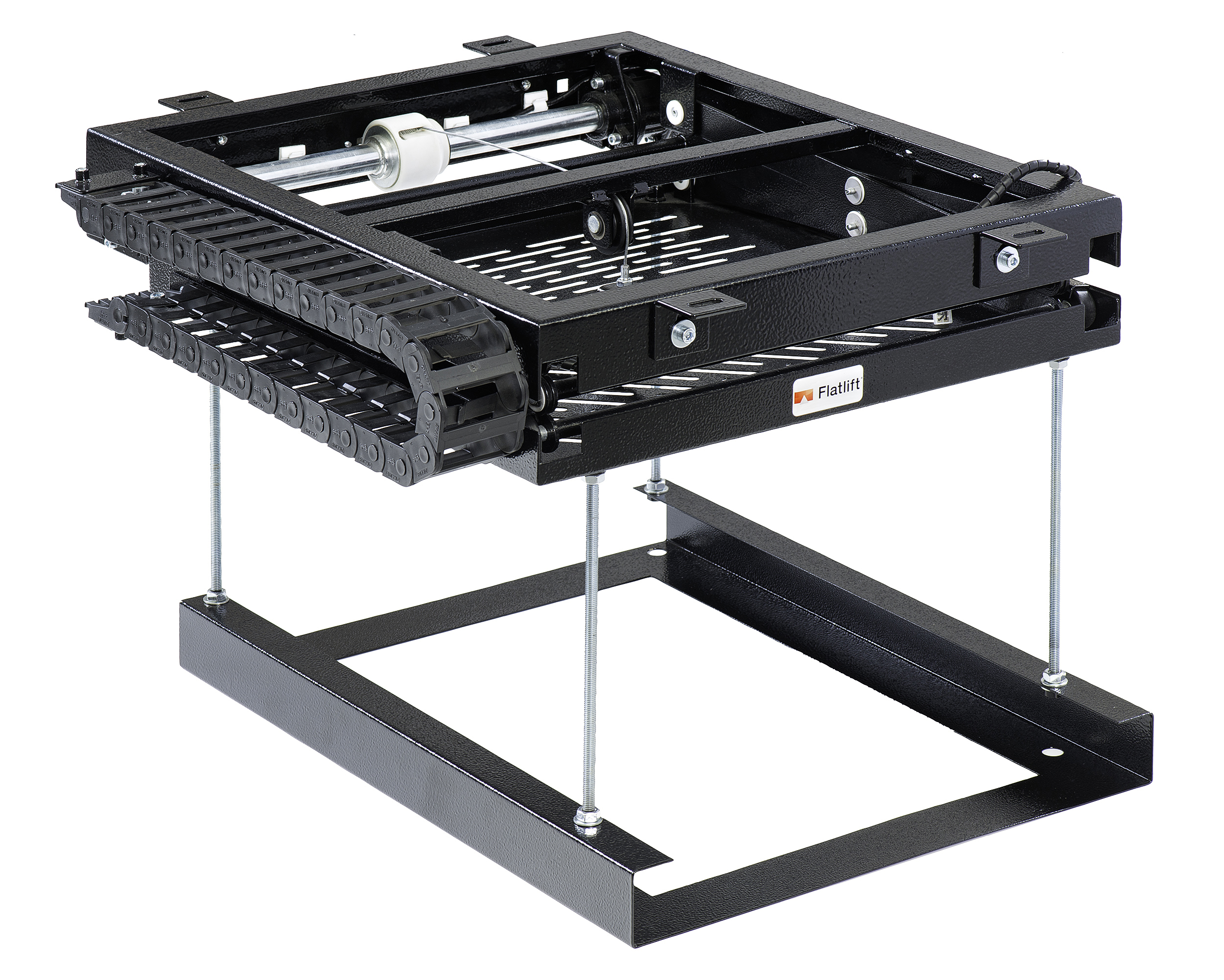 FLATLIFT FL-10078-BL Beamerhalterung, Starr, Schwarz