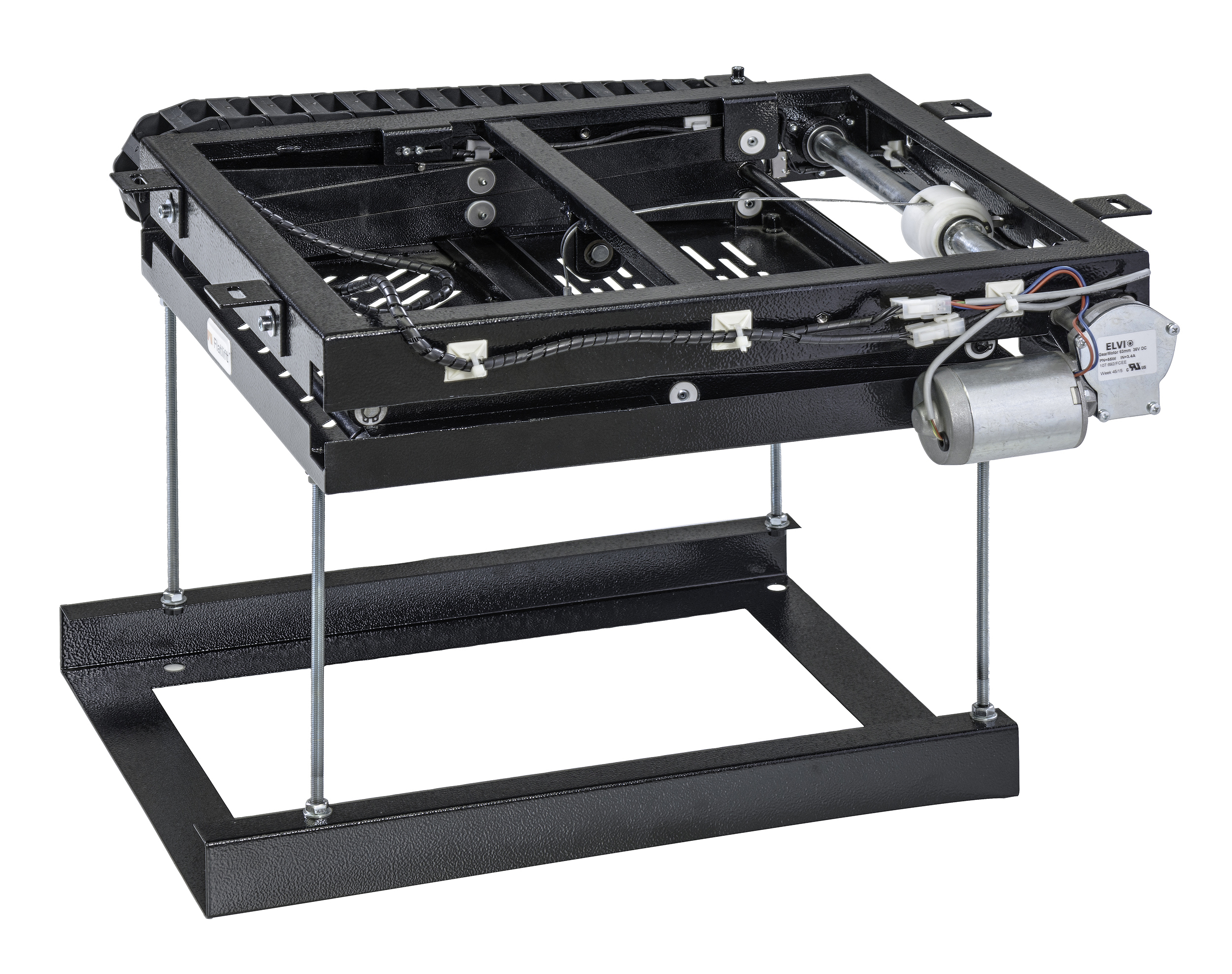 FLATLIFT FL-10078-BL Beamerhalterung, Starr, Schwarz