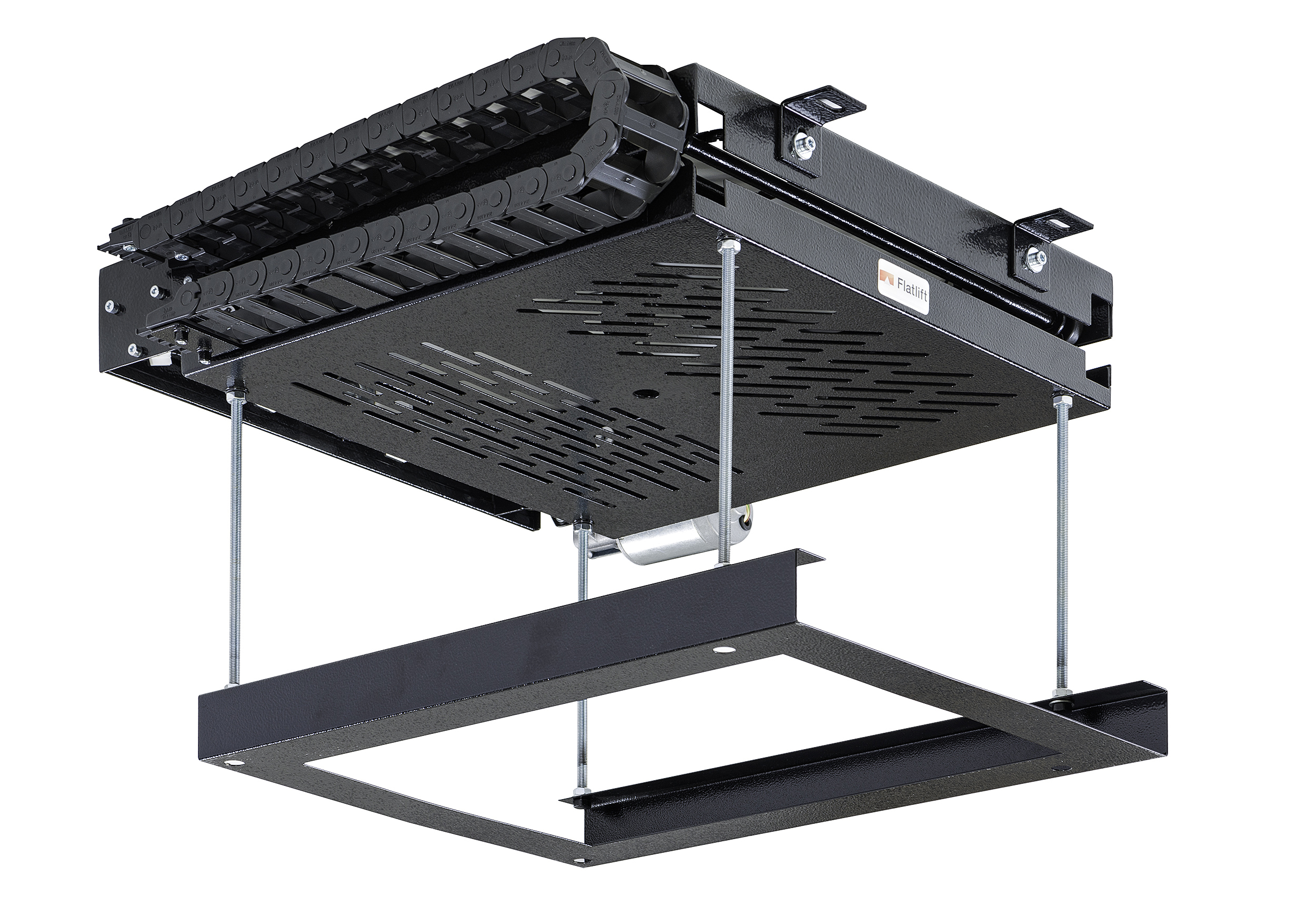 FLATLIFT FL-10078-BL Beamerhalterung, Starr, Schwarz