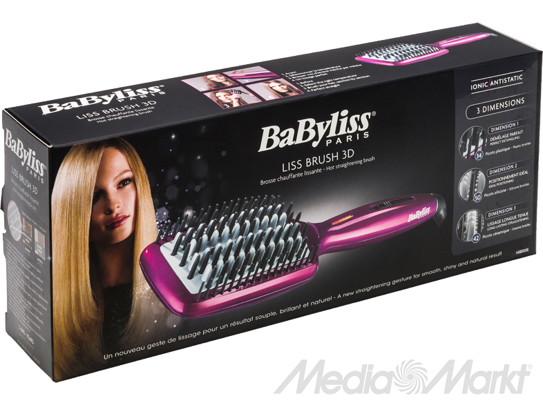 BABYLISS HSB100E Hajsimító kefe ion funkcióval