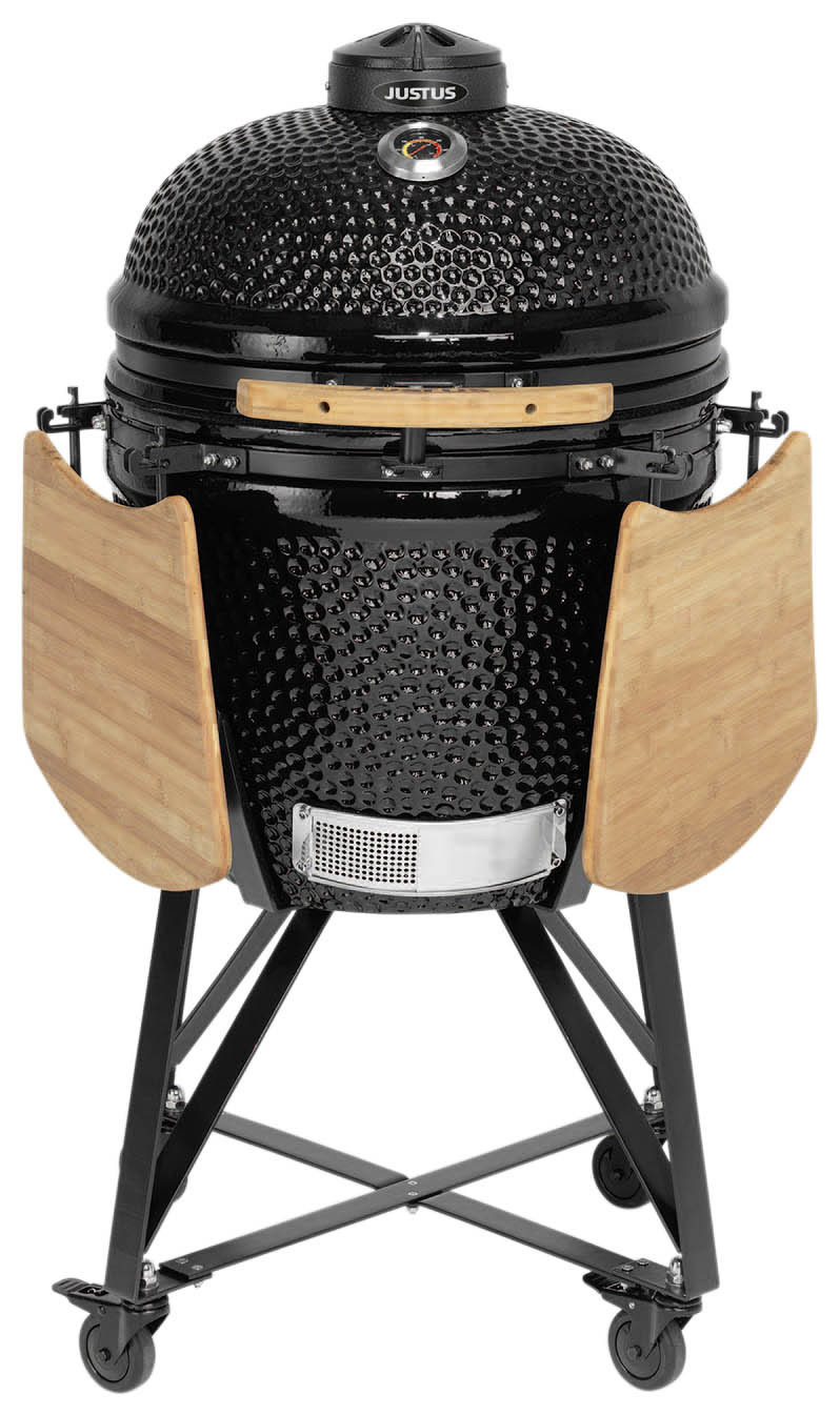 JUSTUS 1455 01 Black J´Egg XL Kohlegrill, Schwarz 