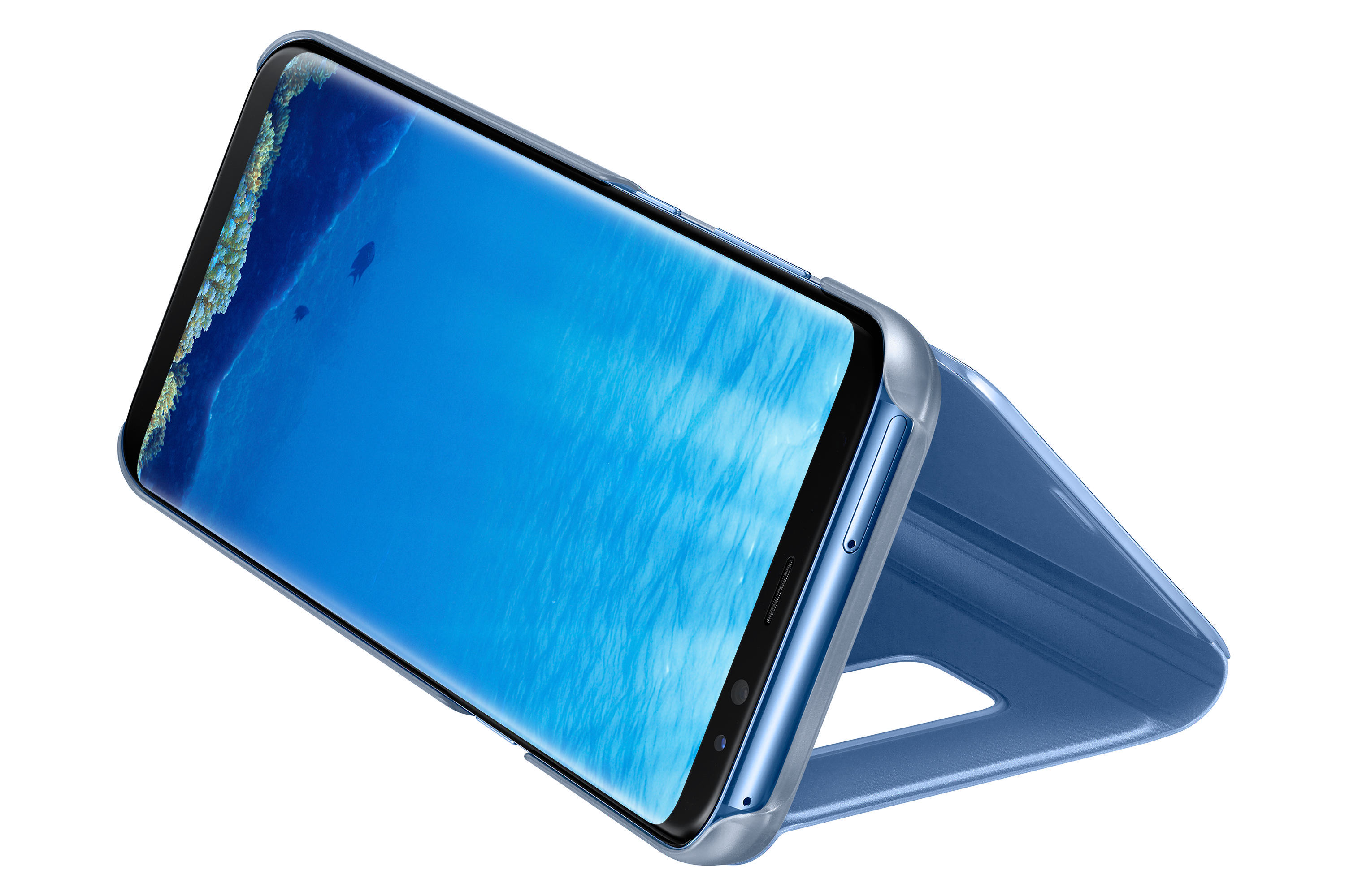 SAMSUNG Mavi S8 Plus Clear View Kılıf EF-ZG955CLEGWW