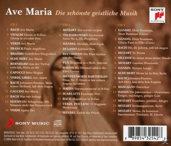 VARIOUS - Ave Maria  - (CD)