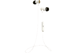 VIVANCO TRAVELLER AIR 4 W, In-ear Headset Bluetooth Weiß Metallic