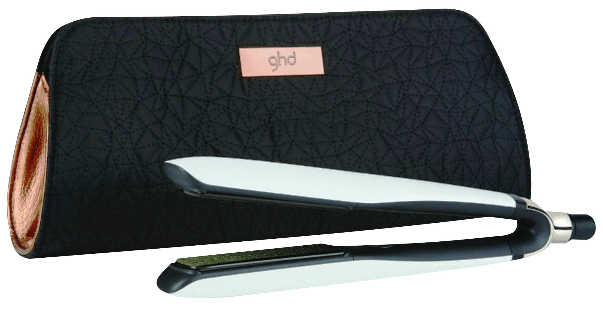 Plancha de pelo - GHD Platinum, Tecnología tri-zone, apagado automático, blanco