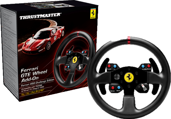 THRUSTMASTER Ferrari 458 Challenge Wheel Add-On