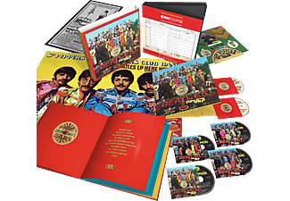 The Beatles Sgt. Pepper's - Anniversary Super Delixe Edition Rock/Pop CD + Blu-ray + DVD
