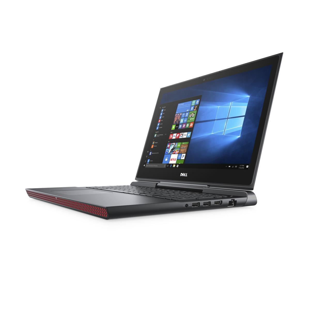 DELL Inspiron - 15,6 Zoll - Intel® Core™ i7 i7-7700HQ - 16 GB - 256 GB - NVIDIA GeForce® GTX 1050 Ti - Windows 10