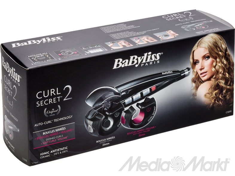 BABYLISS C1300E Curl Secret 2 ionic cserélhető fejes automata hajgöndörítő