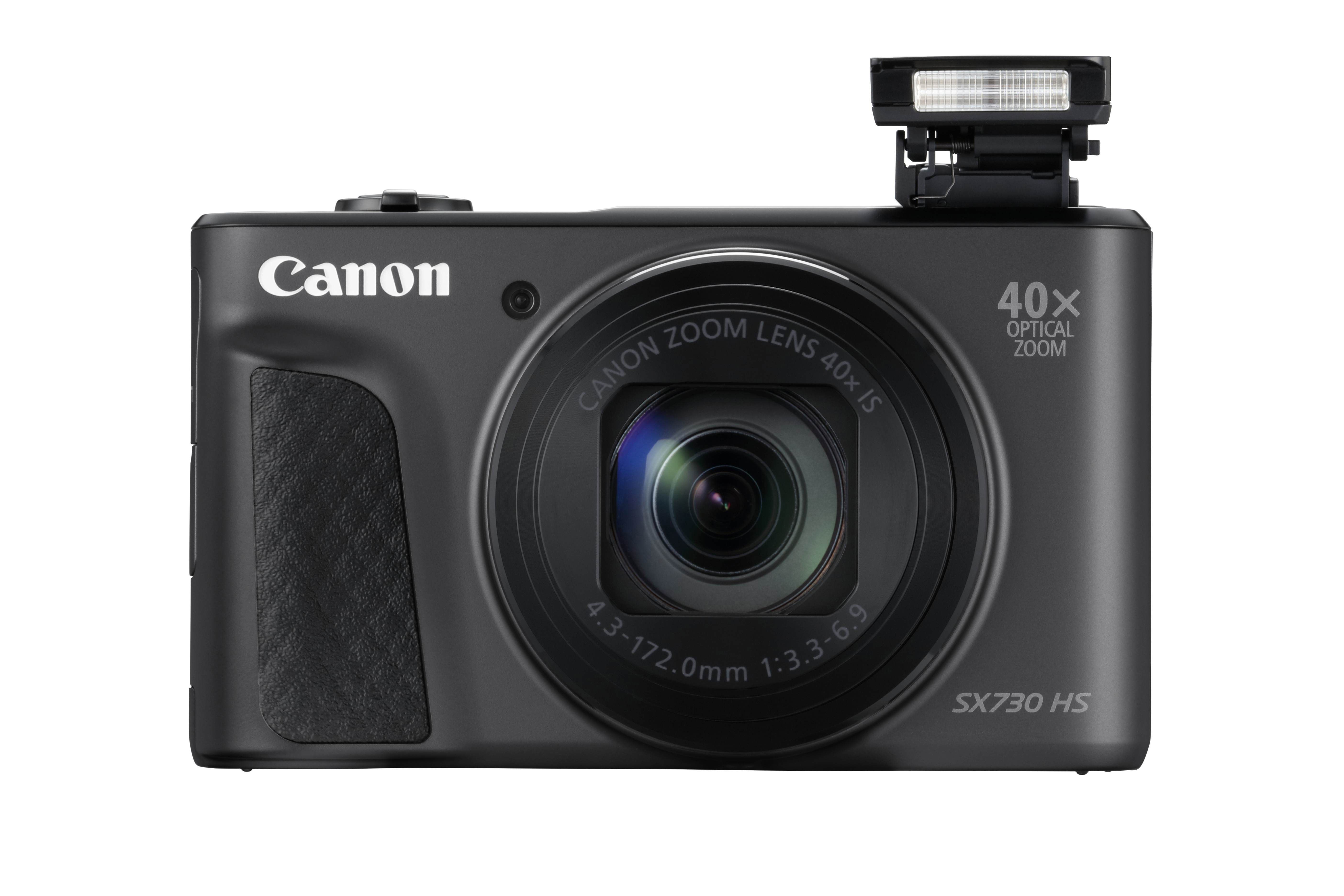 CANON PowerShot SX730 HS Digitalkamera Schwarz, 40fach opt. Zoom, LCD (TFT), WLAN