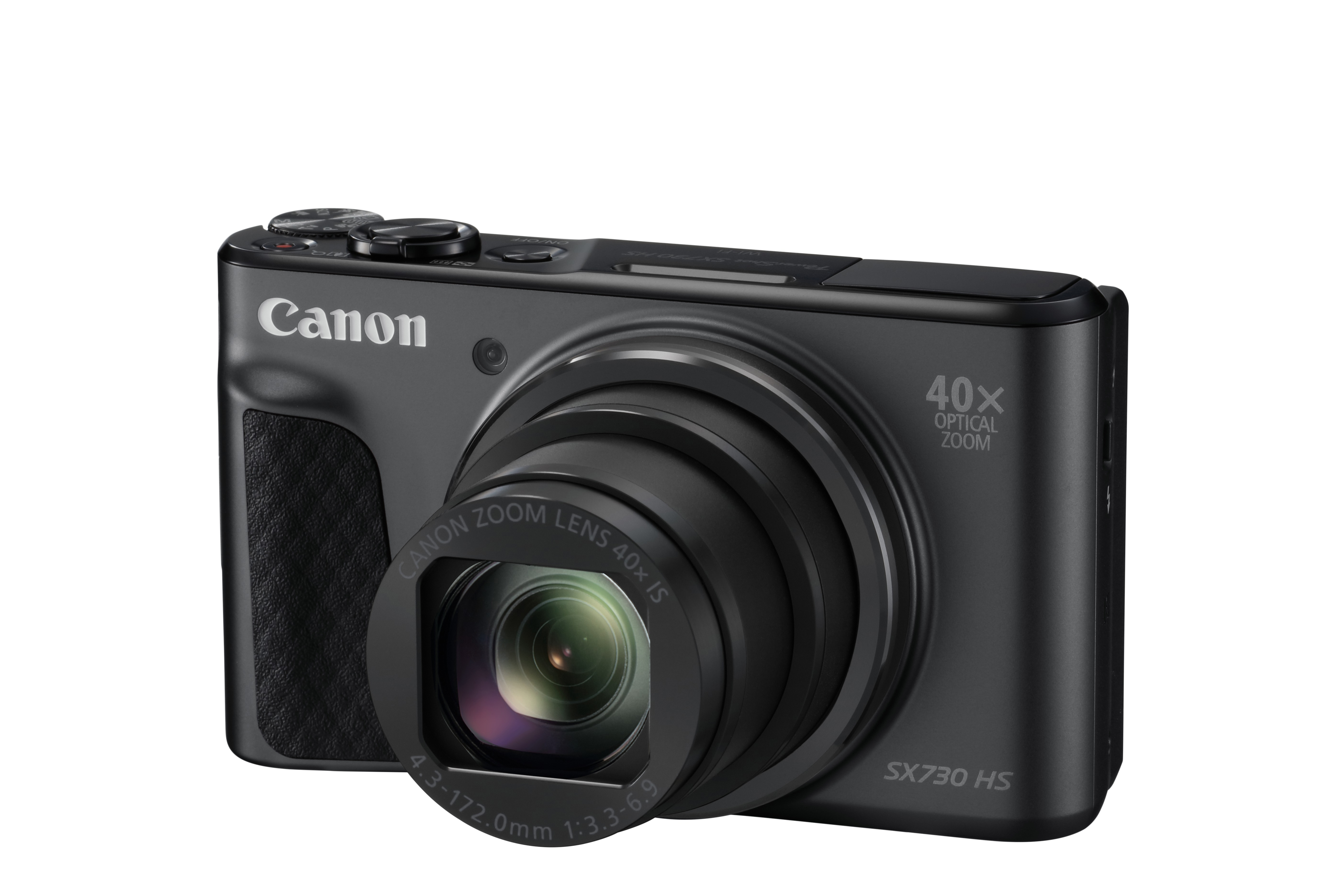 CANON PowerShot SX730 HS Digitalkamera Schwarz, 40fach opt. Zoom, LCD (TFT), WLAN