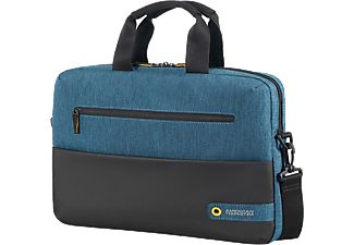 AMERICAN TOURISTER Lapt bag fekete - kék 13,3"-14,1" notebook táska