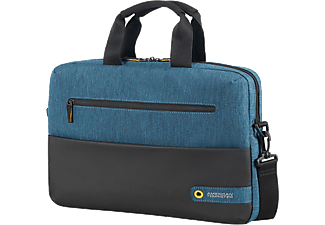 AMERICAN TOURISTER Lapt bag fekete - kék 15" notebook táska