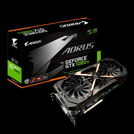 GIGABYTE GeForce® GTX 1080 Ti 11G Aorus, 11GB GDDR5X (GV-N108TAORUS–11GD)