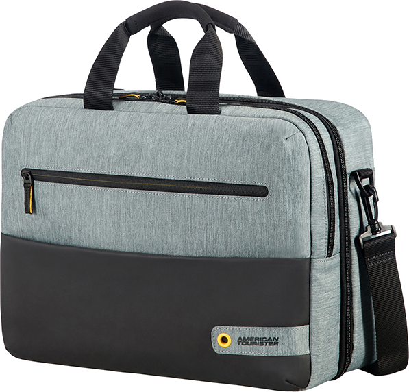 AMERICAN TOURISTER 3 - Way Boarding bag fekete- szürke 15" notebook hátizsáktáska 