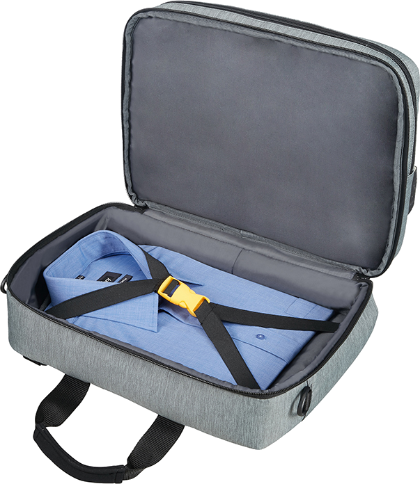 AMERICAN TOURISTER 3 - Way Boarding bag fekete- szürke 15" notebook hátizsáktáska 
