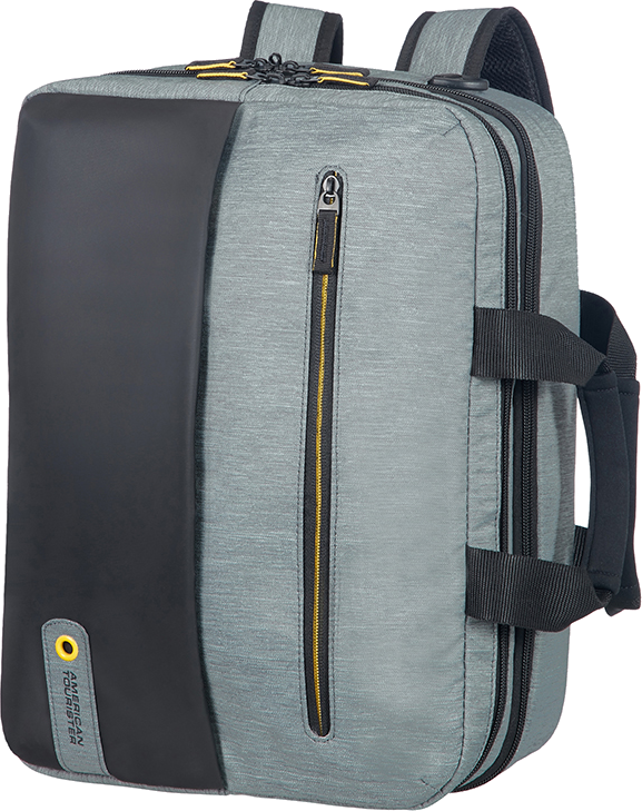 AMERICAN TOURISTER 3 - Way Boarding bag fekete- szürke 15" notebook hátizsáktáska 