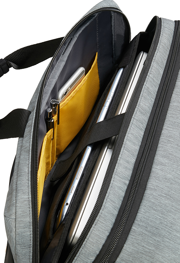 AMERICAN TOURISTER 3 - Way Boarding bag fekete- szürke 15" notebook hátizsáktáska 