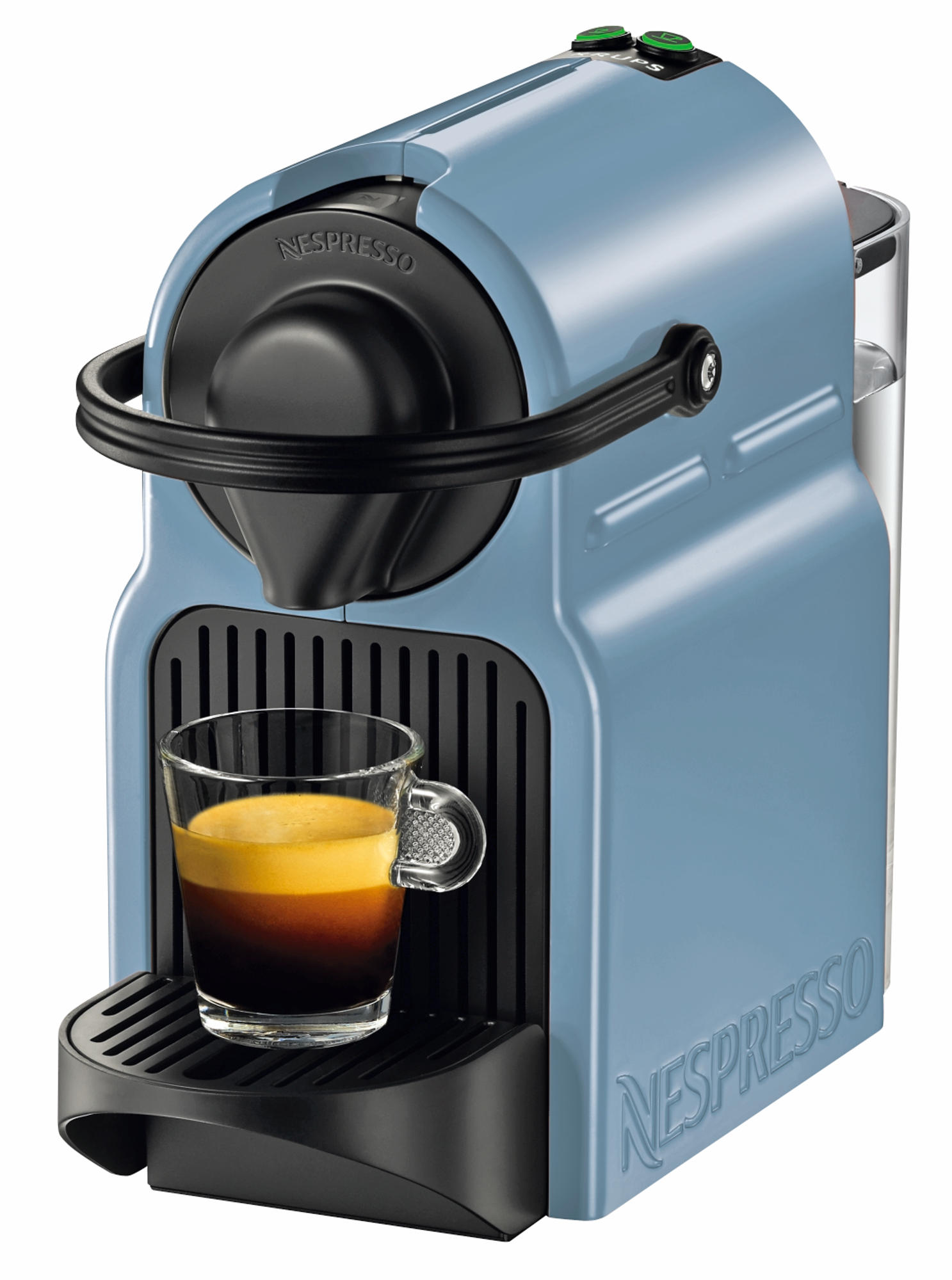 Cafetera de cápsulas - Máquina de café Nespresso® Inissia XN1001 de Krups®, Blue Sky