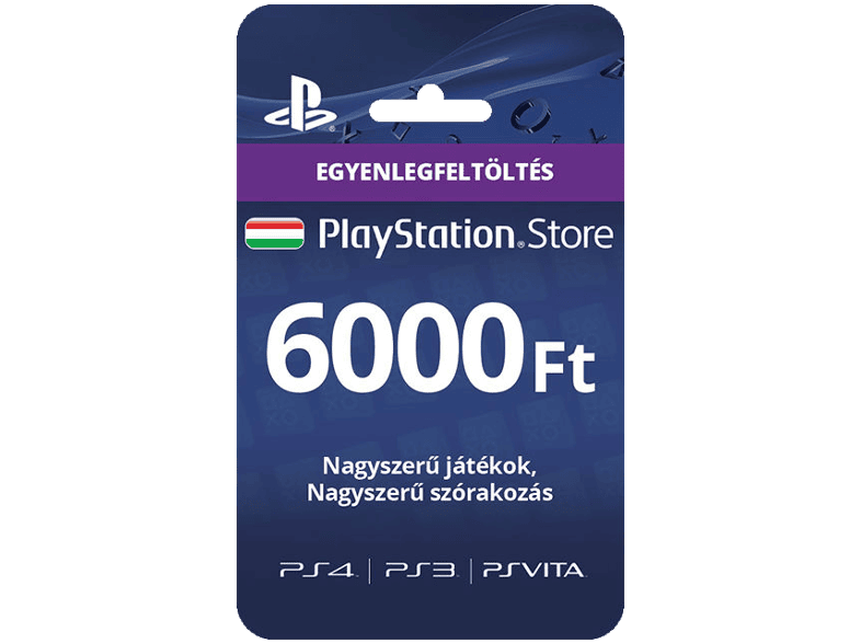 PlayStation Network 6000 forintos felt lt k rtya MediaMarkt