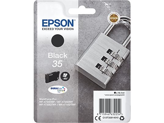 EPSON T358140 - Tintenpatrone (Schwarz)
