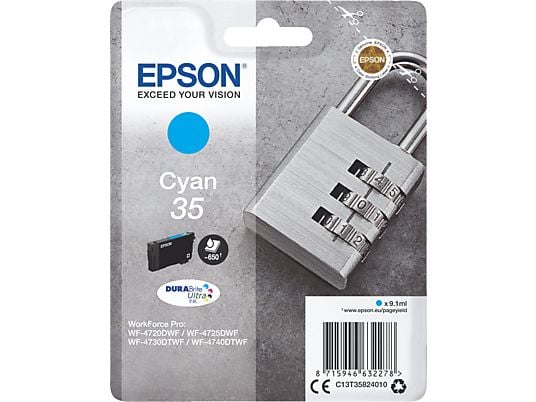 EPSON T358240 - Cartuccia di inchiostro (Ciano)