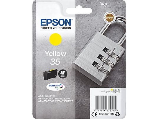 EPSON T358440 - Tintenpatrone (Gelb)