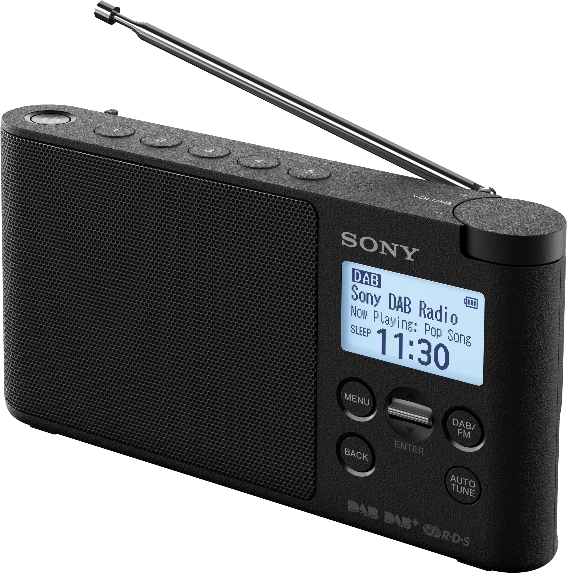 SONY XDR-S41 zwart