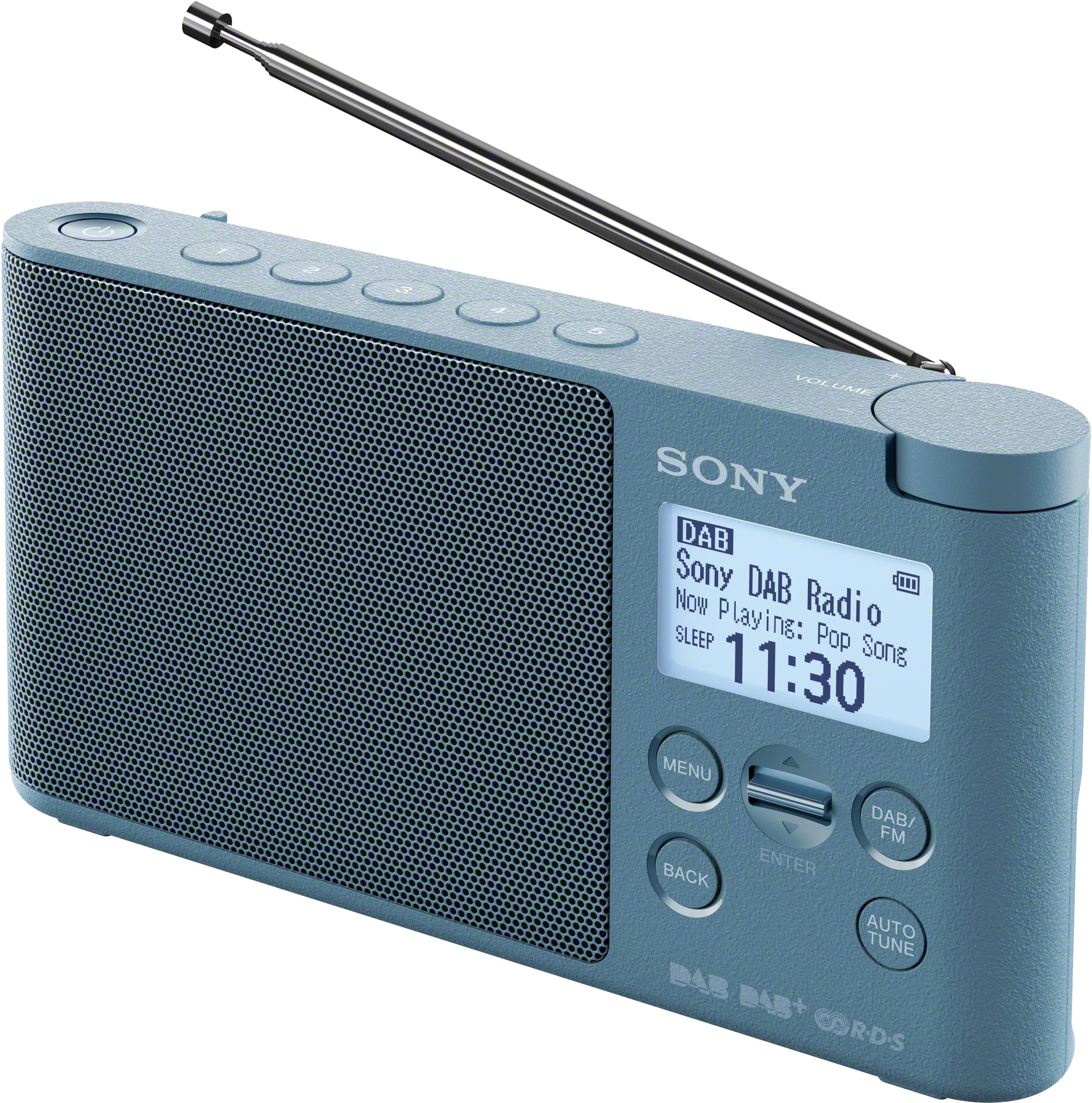 SONY XDR-S41 blauw