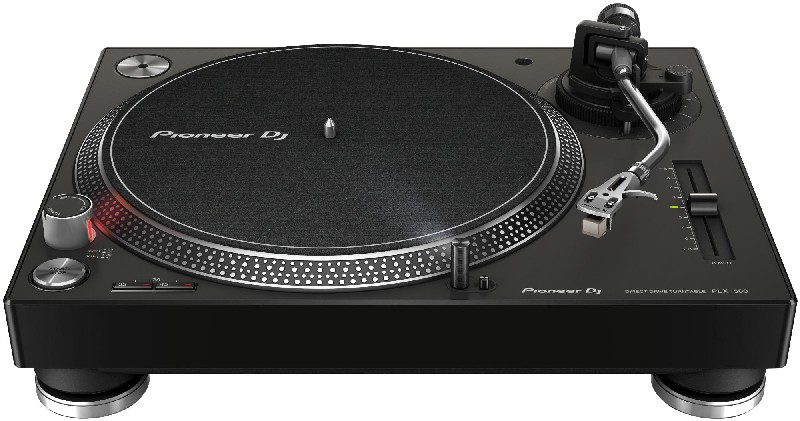 Plattenspieler, PLX-500-K Schwarz DJ PIONEER
