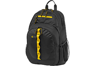 HP Sport 15.6" fekte - sárga notebook hátizsák (F3W17AA)