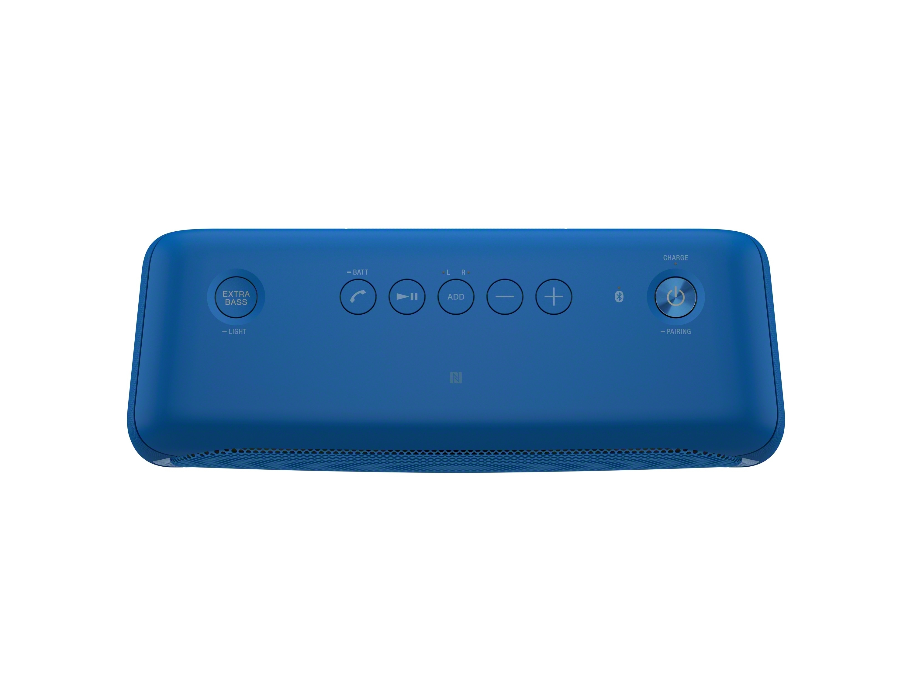 SONY SRS-XB30 Wireless Party Chain Bluetooth Lautsprecher, Blau, Wasserfest