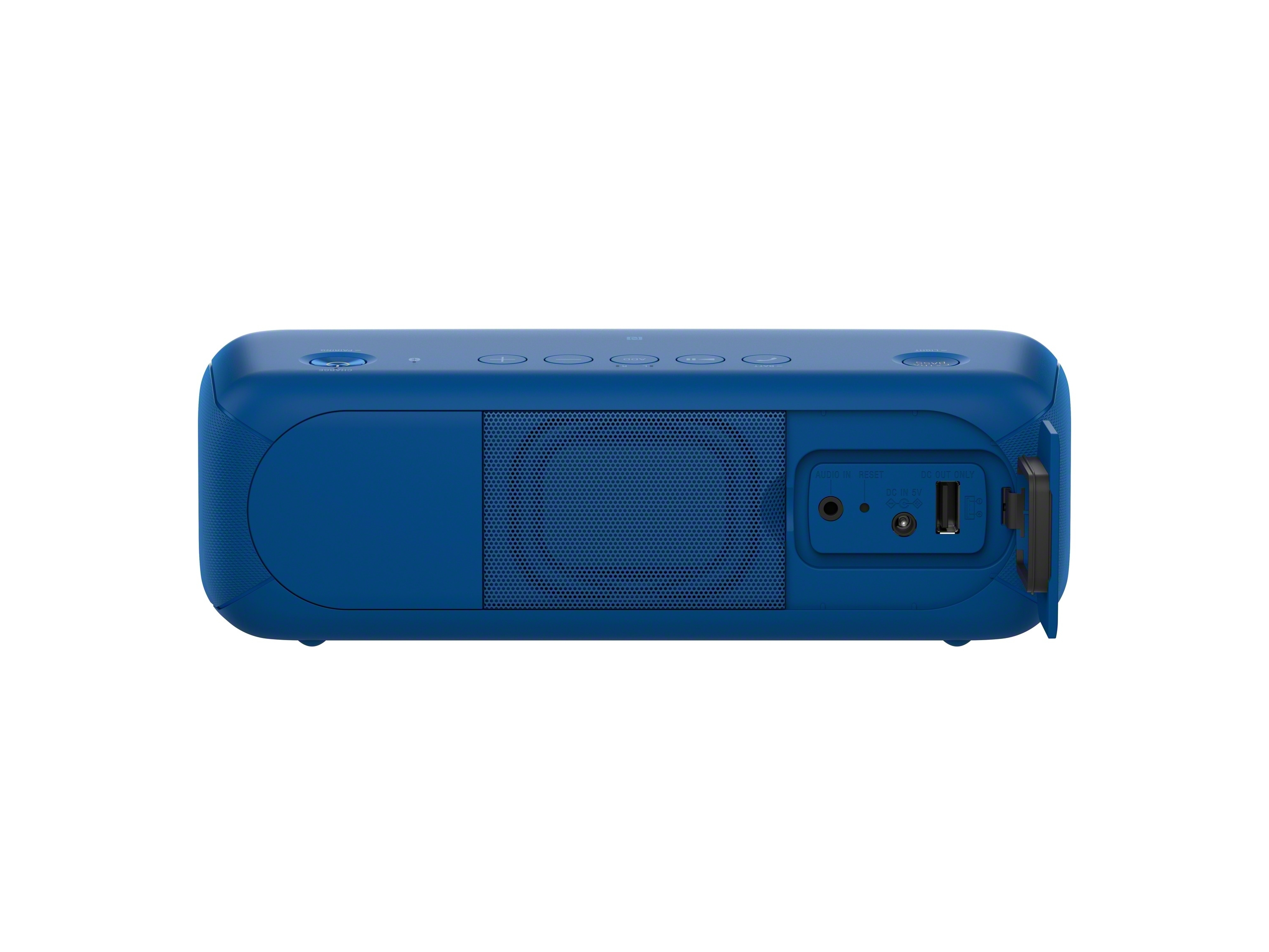 SONY SRS-XB30 Wireless Party Chain Bluetooth Lautsprecher, Blau, Wasserfest