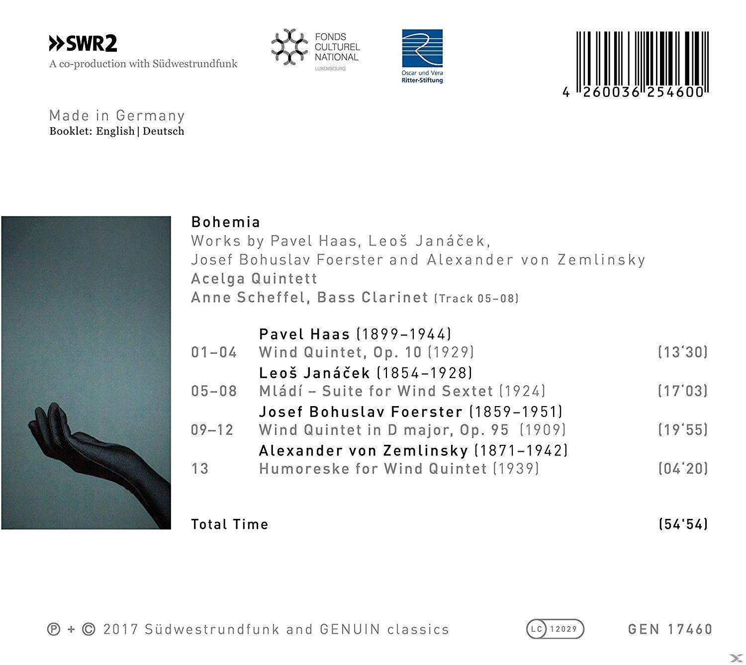 Anne Scheffel, Acelga Quintet - Bohemia  - (CD)