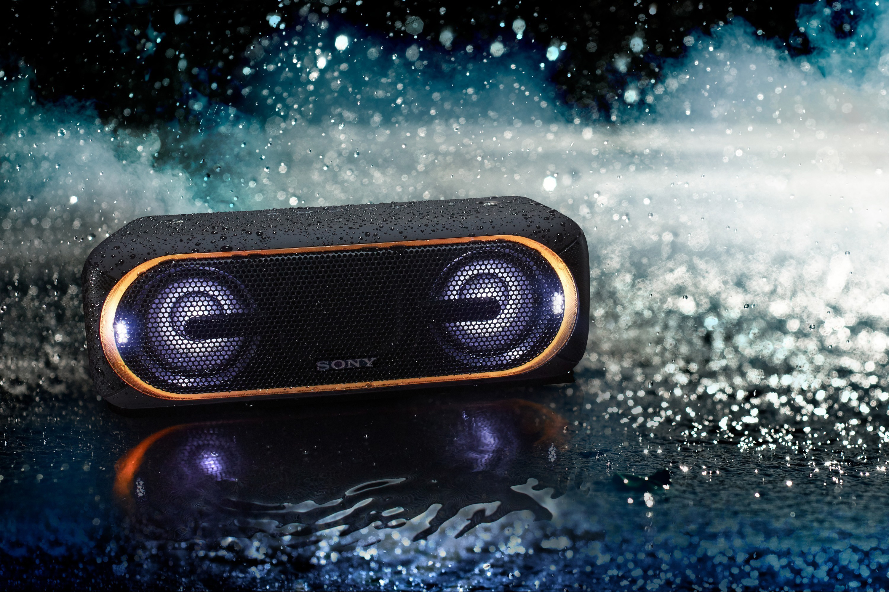 SONY SRS-XB 40 B Bluetooth Lautsprecher, Schwarz