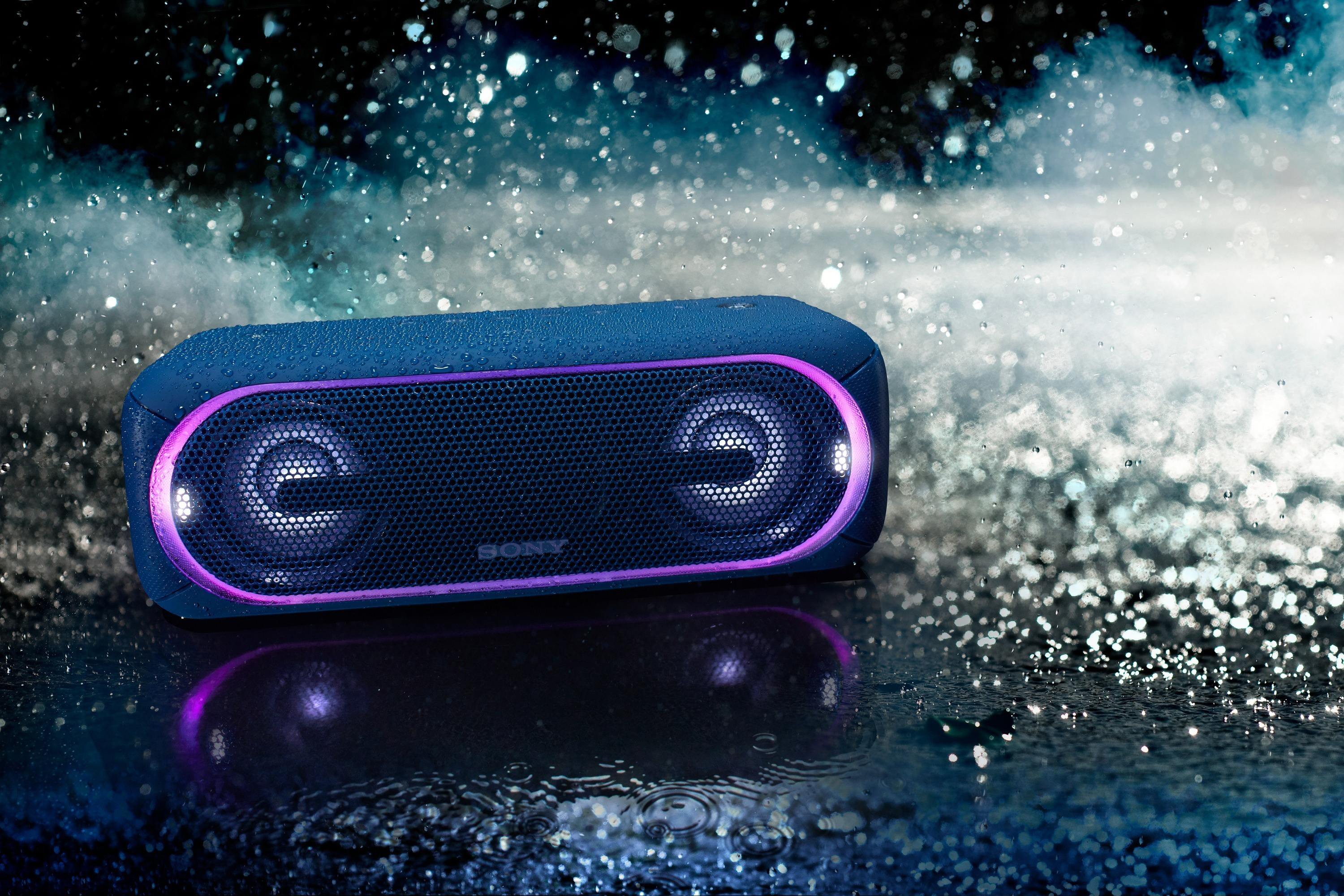 SONY SRS-XB 40 L Bluetooth Lautsprecher, Blau