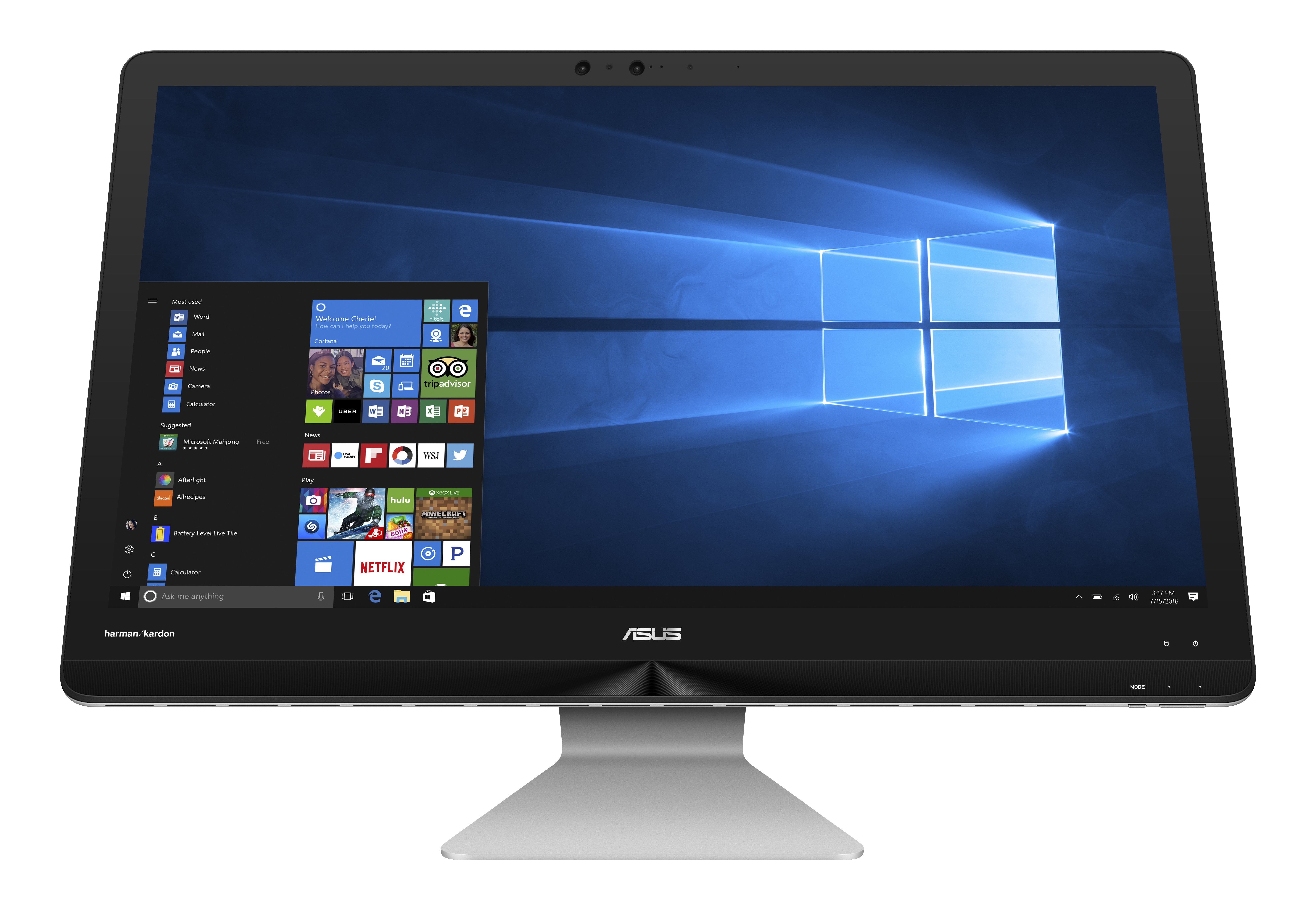 ASUS Zen AiO ZN270IEGT-RA015T - Core™ i5 i5-7400T - 16 GB - 1 TB - NVIDIA - Windows 10 Home (64 Bit)