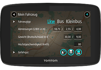 TOM TOM GO Professional 520 EU - Navigationssystem (5 ", Schwarz)