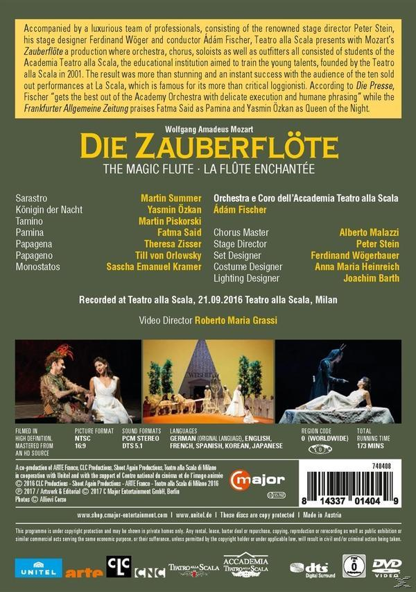 SUMMER,OZKAN,PISKORSKI - Die Zauberflöte  - (DVD)