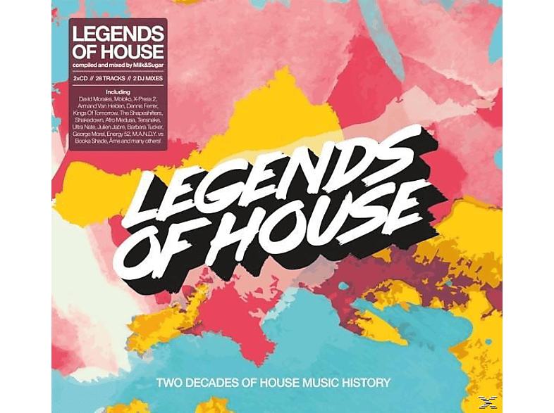 Diverse House Legends - (CD) - House Of
