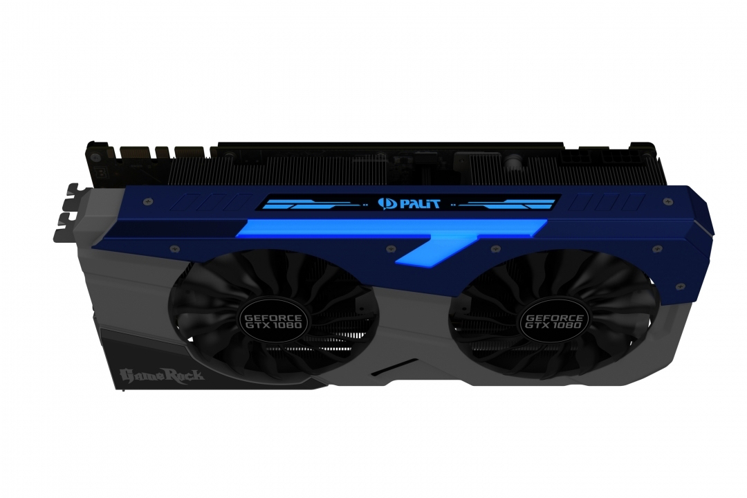 PALIT GeForce® GTX 1080 Gamerock Premium 8GB (NEB1080H15P2G) (NVIDIA, Grafikkarte)