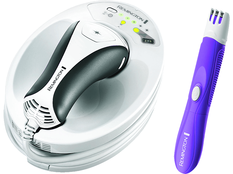 Depiladora luz pulsada ipl Remington iLIGHT® Ultra depilación permanente  para mujeres y hombres