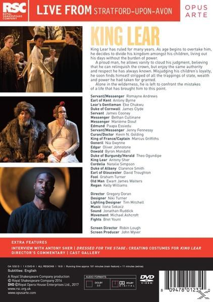 VARIOUS - King Lear  - (DVD)