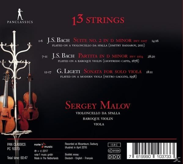 Sergey Malov - 13 Strings  - (CD)