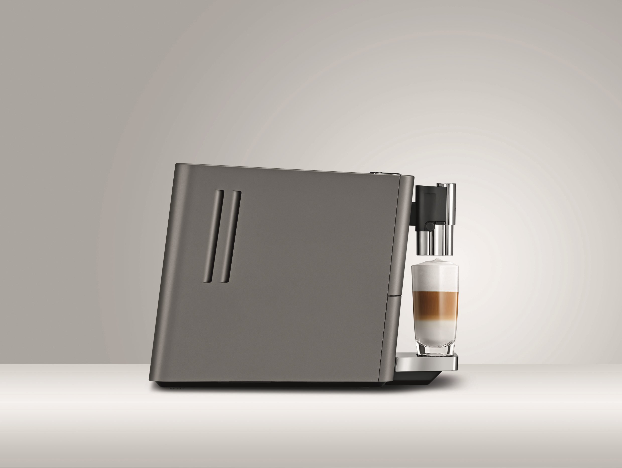 JURA ENA Micro 90 Kaffeevollautomat Dark Inox