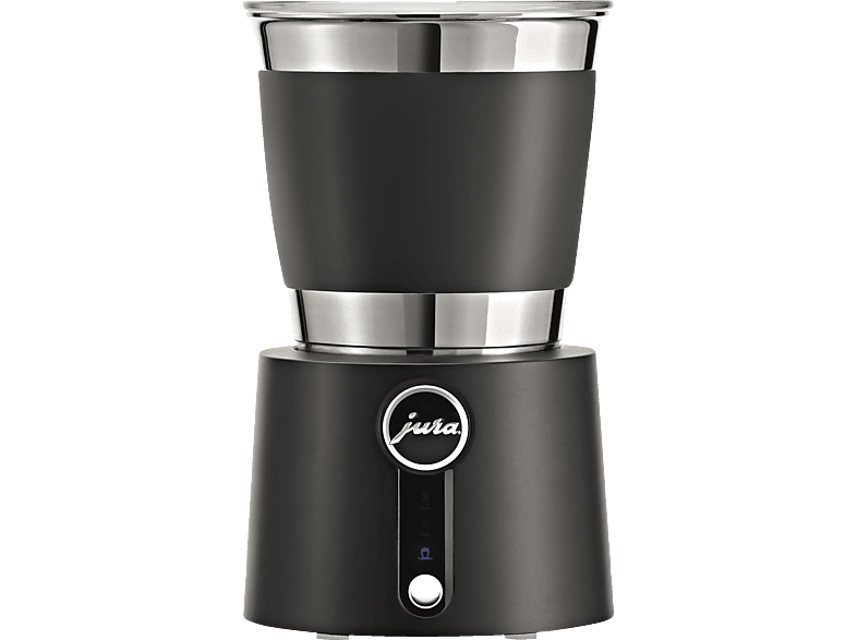 JURA 24019 Hot & Cold Milchaufschäumer, Schwarz/Silber, 650 Watt, 0,34 l