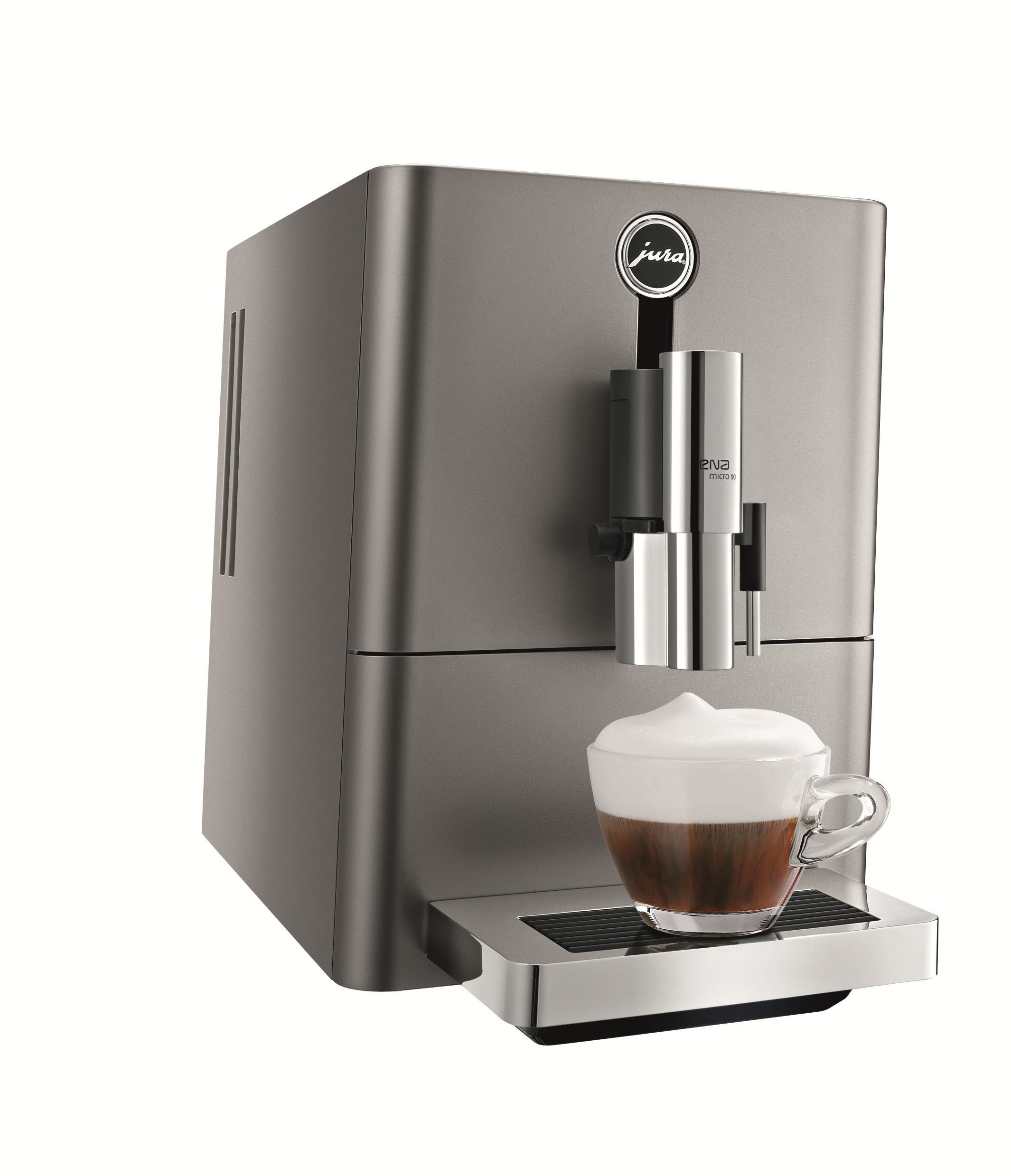 JURA ENA Micro 90 Kaffeevollautomat Dark Inox
