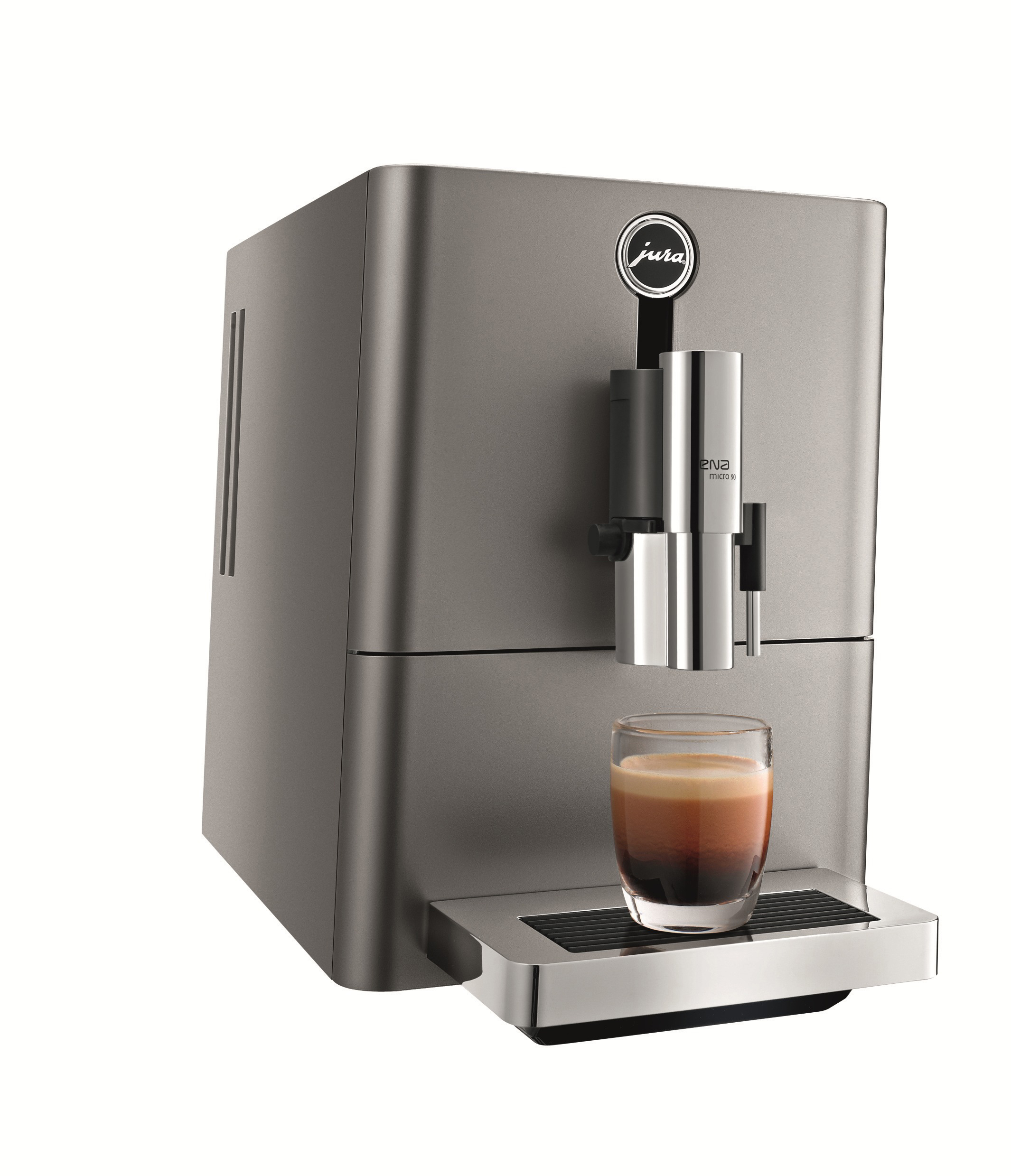 JURA ENA Micro 90 Kaffeevollautomat Dark Inox