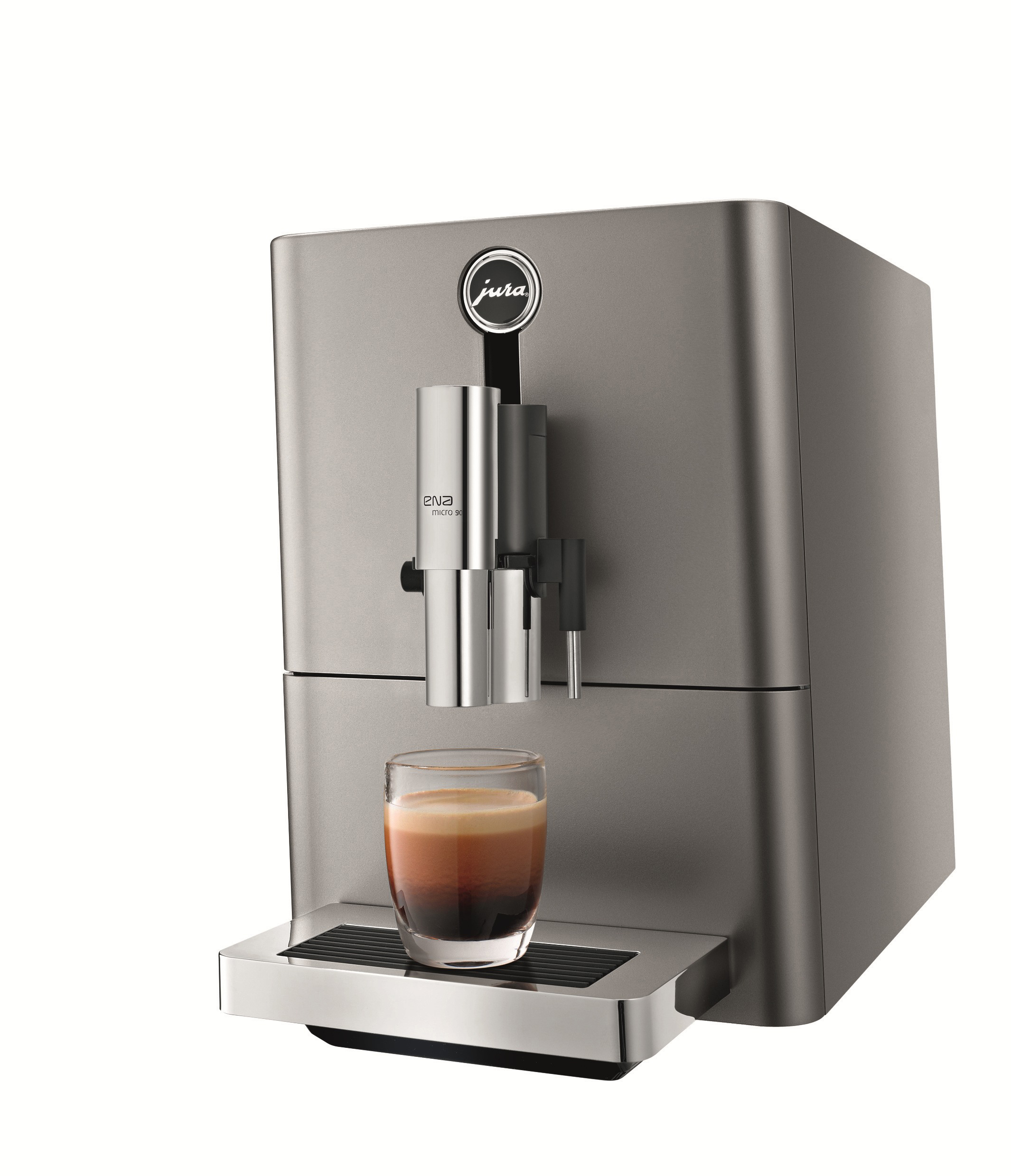 JURA ENA Micro 90 Kaffeevollautomat Dark Inox